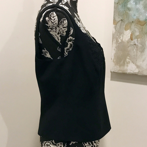 Jones New York Evening Embellished Top - Picture 3 of 7